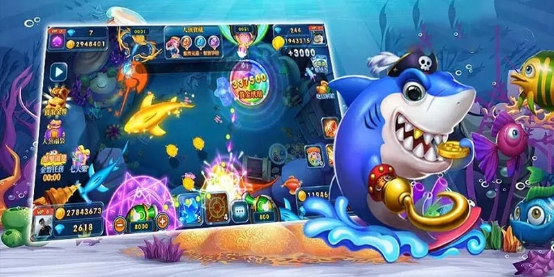 Đồ hoạ đẳng cấp của bắn cá H5 đổi thưởng