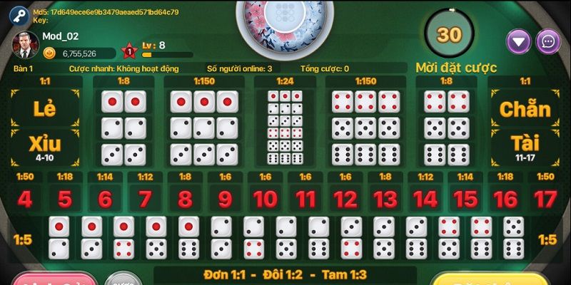 Mẹo chiến thắng game tài xỉu hiệu quả nhất cho tân thủ 